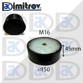 Антивибрационен тампон М16 х Ø 150 х 45 mm